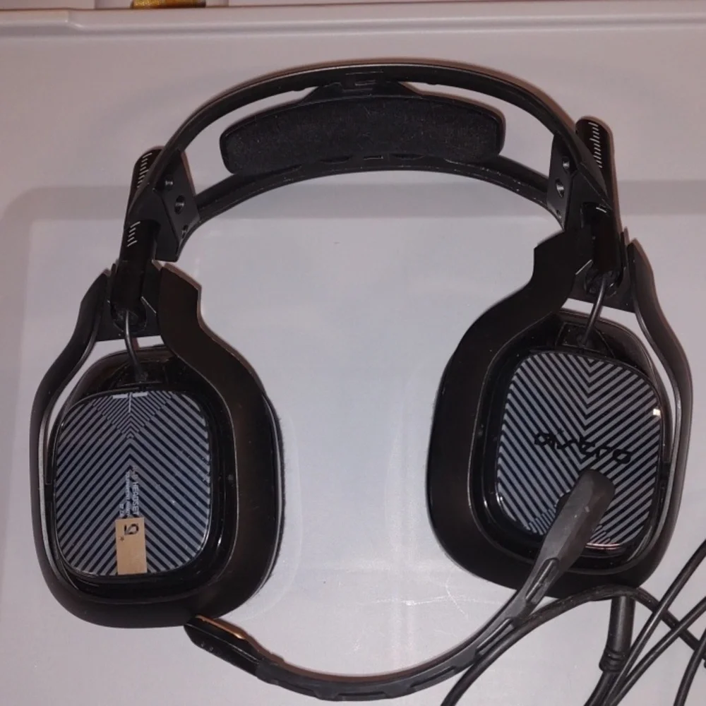 ASTRO Gaming A40 TR Headset for Playstation 4 PS4 PS3 PC Black Brown Tested work